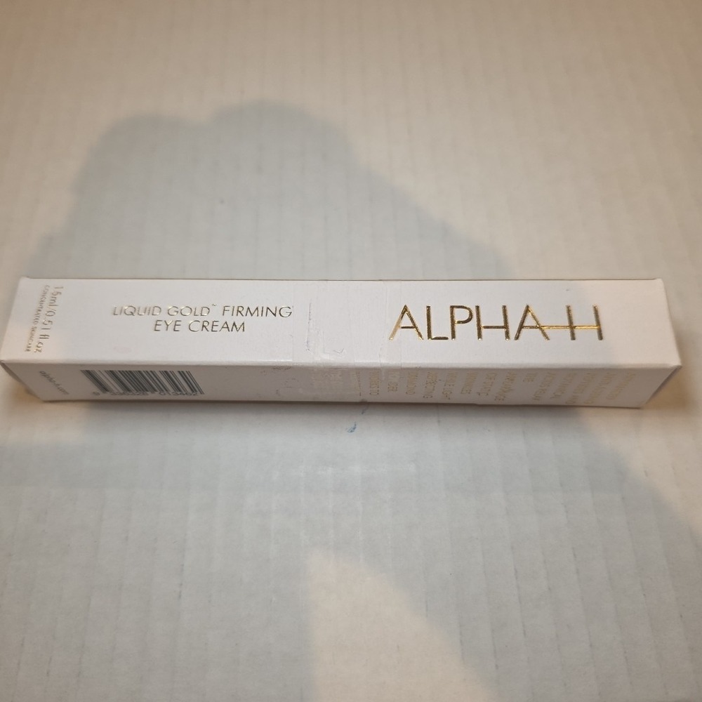 Alpha-H Liquid Gold Firming Eye Cream .51 fl oz / 15ml - Brand New - Sealed